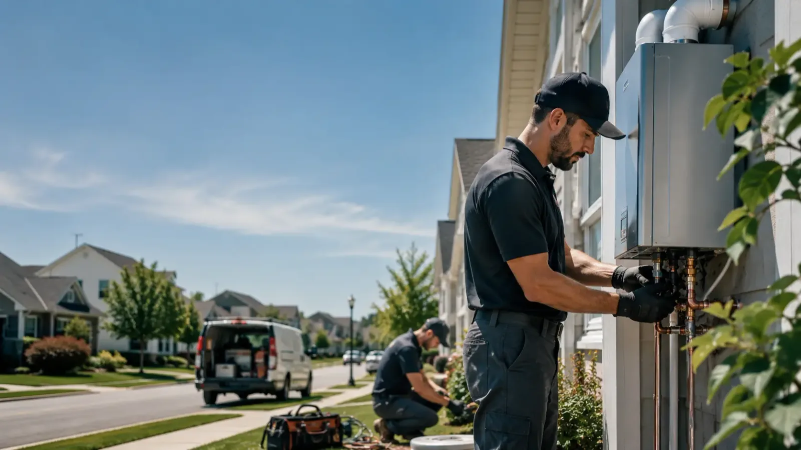 Tankless Water Heater Installation in Kemp, TX